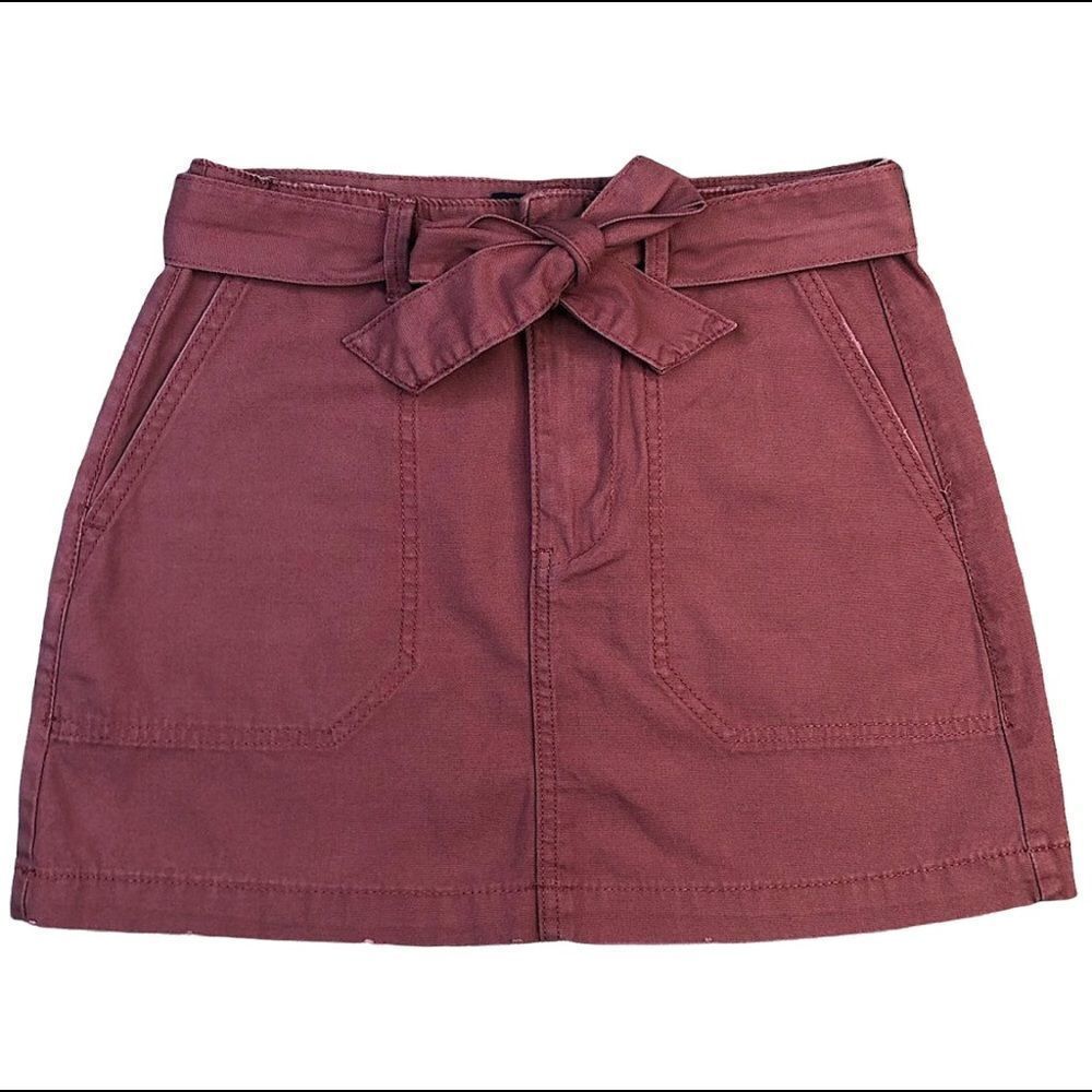 Tilly’s Indigo Rein Cargo Mini Skirt sz S